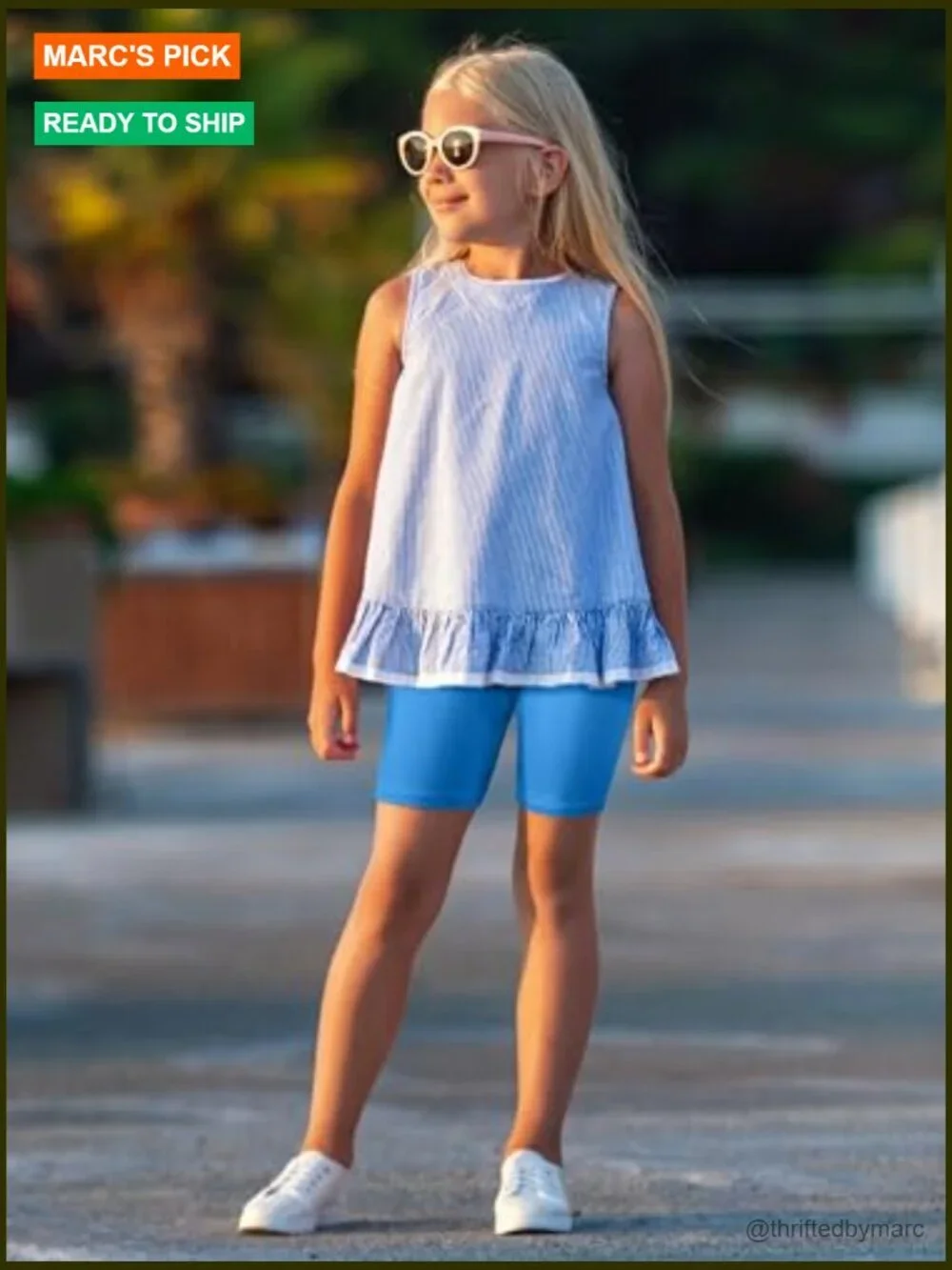 8 Pack Girls Bike Shorts Toddler Biker Cartwheel Dance Shorts